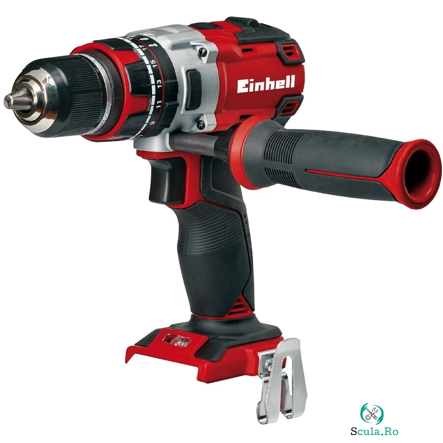 Einhell Masina de gaurit si insurubat (bormasina) fara fir, cu impact, Einhell Power X+Change TE-CD 18 Li-i Brushless - Solo, 18 V, 60 Nm, 2 trepte cuplu