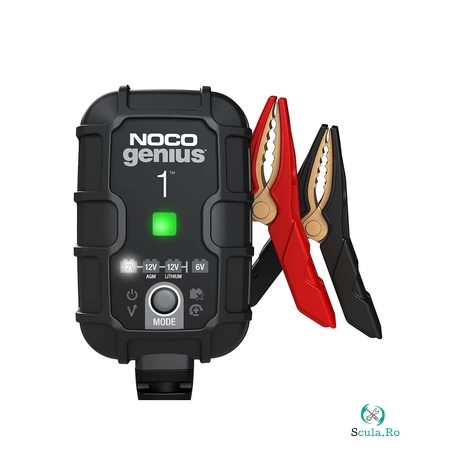 Redresor acumulatori 6V 12V 1A, NocoGenius 1 la 271.18 lei ron