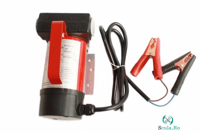 Pompa de transfer lichide combustibil Micul Fermier GF-1316, 12V, autoamorsare, 33L min., 4200RPM