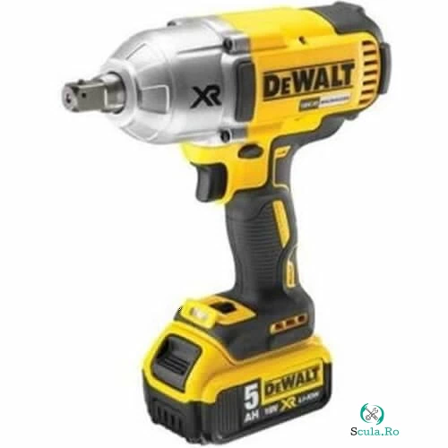 Dewalt Masina de insurubat cu impact Dewalt DCF899P2-QW, cuplu ridicat, motor fara perii colectoare din seria XR de 18V