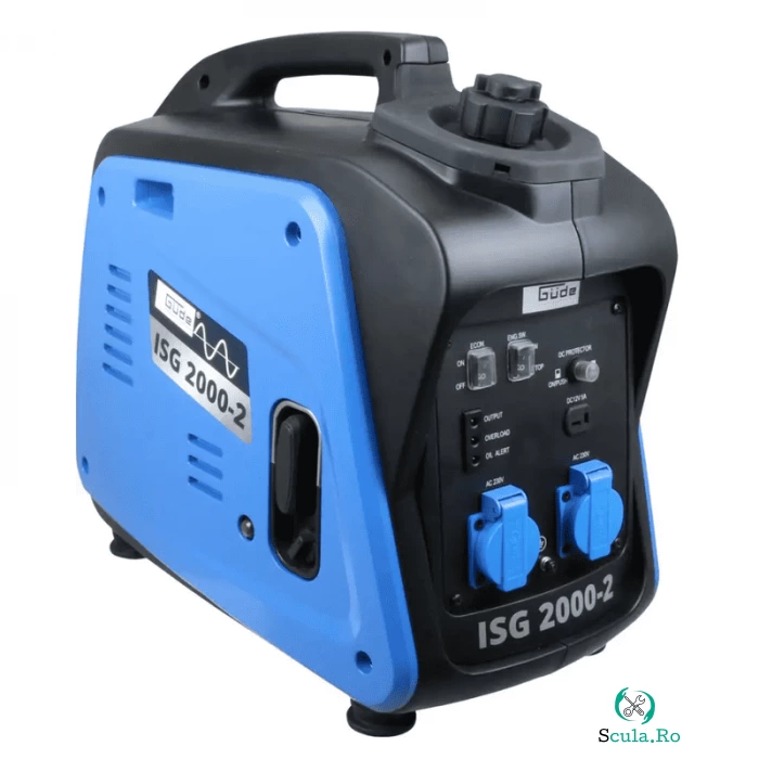 Generator de curent pe benzina cu invertor ISG 2000-2 Gude 40720, 2000 W, 2.8 Cp la 1,958.00 lei ron