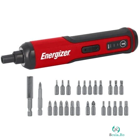 Energizer Surubelnita Electrica Energizer, USB-C, 3Nm, 1500mAh, 3.6V, Accesorii Incluse