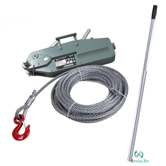 Troliu manual cu levier HSZ 3200 M Dema 68018, 3200 Kg la 2,015.13 lei ron