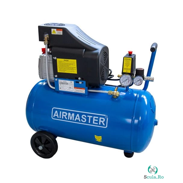 Compresor de aer Airmaster AIR2SHU850, 50 l, 1500 W, 8 bar, 206 l/min
