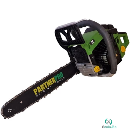 Motofierastrau (drujba) pe benzina PartnerPro PP-450L, 3.1CP, 8500RPM, Lama 38cm