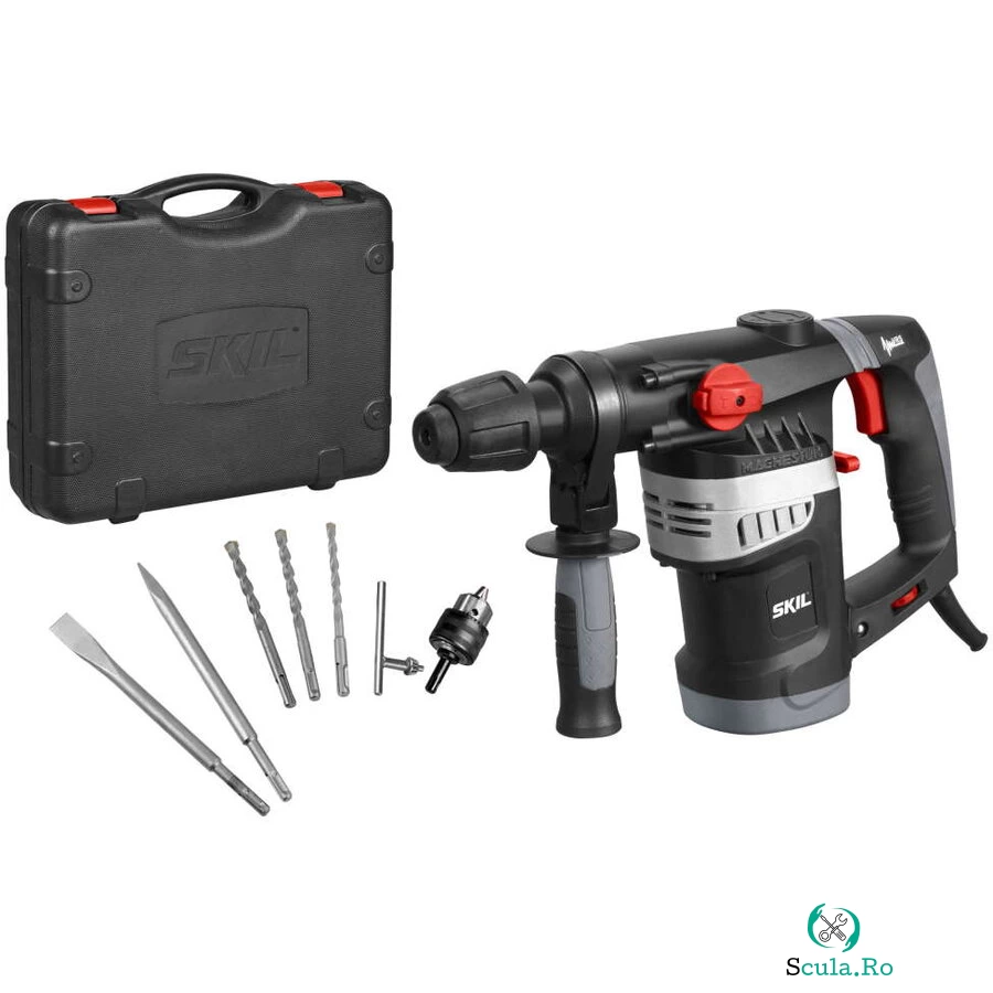 Skil SKIL 1766 AN Ciocan rotopercutor, 1500W, 4.5J, SDS+, in geanta plastic la 709.65 lei ron