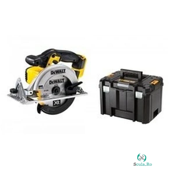 Dewalt Fierastrau circular DeWALT DCS391NT, 18V, 165mm, siguranta, galben/negru, 55mm taiere, fara baterie la 1,034.98 lei ron