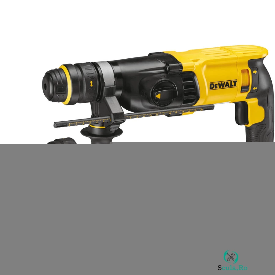 Dewalt Ciocan rotopercutor Dewalt D25134K-QS,3 moduri de lucru, mandrina interschimbabila,diametrul maxim de gaurire 26 mm