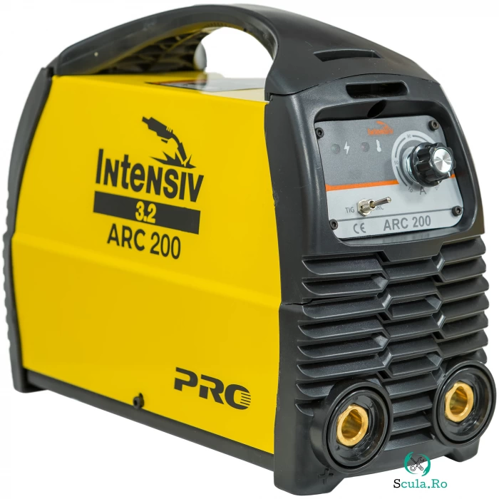 Aparat de sudura invertor Intensiv ARC 200 VRD, MMA TIG, 200A,1.6-4.0 mm, Accesorii incluse la 878.00 lei ron