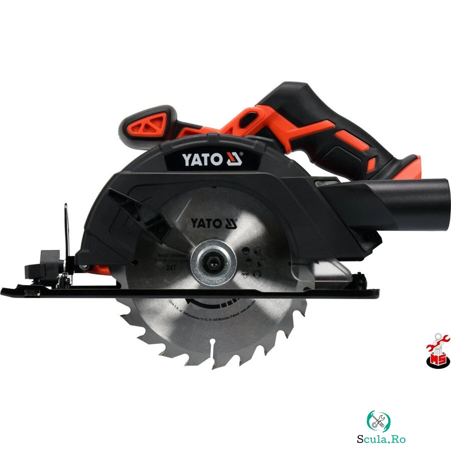 Yato Fierăstrău circular 165 mm, 18 V, fără acumulator Yato YT-82811