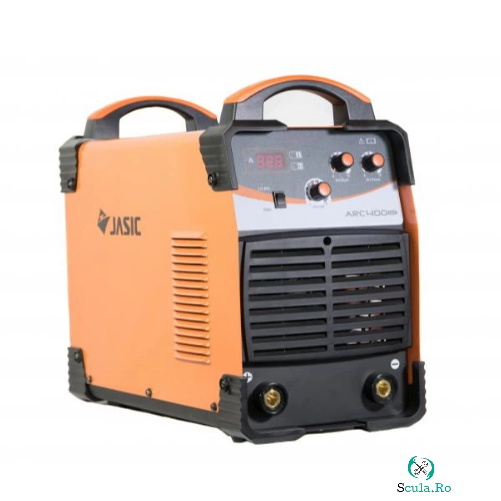 Aparat de sudura MMA si TIG, cu tehnologie Inverter, Jasic ARC 400 Z312, 400 A la 3,870.90 lei ron