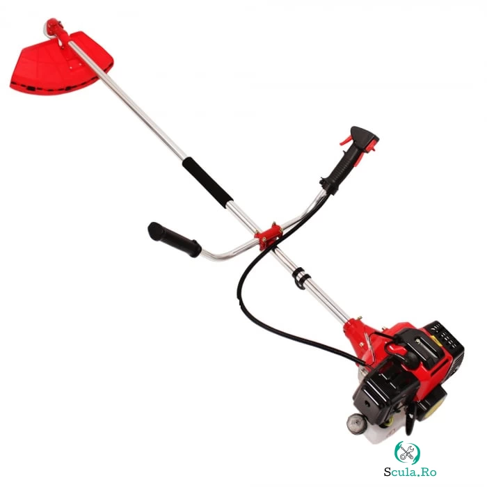 Motocositoare pe benzina Ural (Ypan) 5CP, 6000-1350RPM, 2 Sisteme de taiere incluse, Rosie
