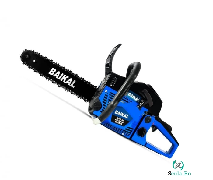 Motofierastrau pe benzina Baikal, 3.9CP, 10500RPM, Lama 40cm, Sistem ungere lant, Accesorii incluse la 381.00 lei ron