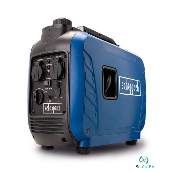 Generator de curent pe benzina cu invertor SG2500i Scheppach 5906226901, 2000 W, 3 Cp la 1,953.96 lei ron