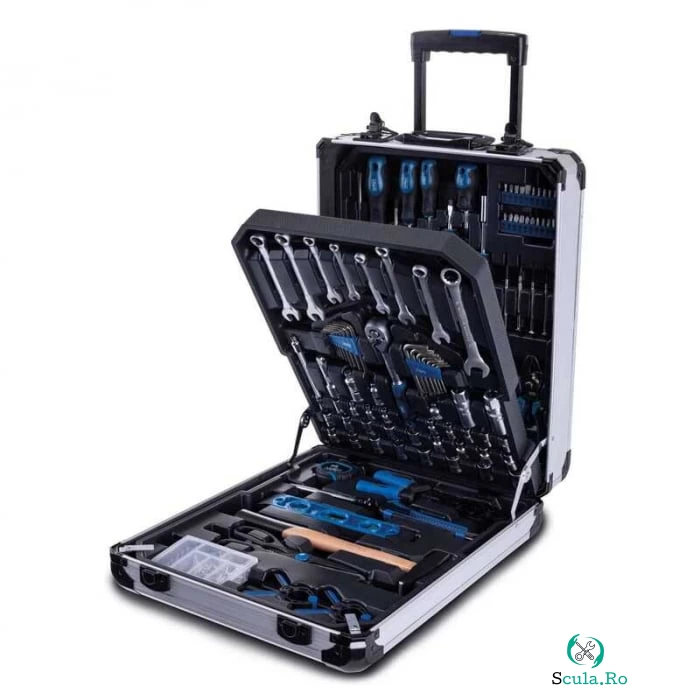 Trusa combinata de scule WZT187 Scheppach 59093299968, 187 piese