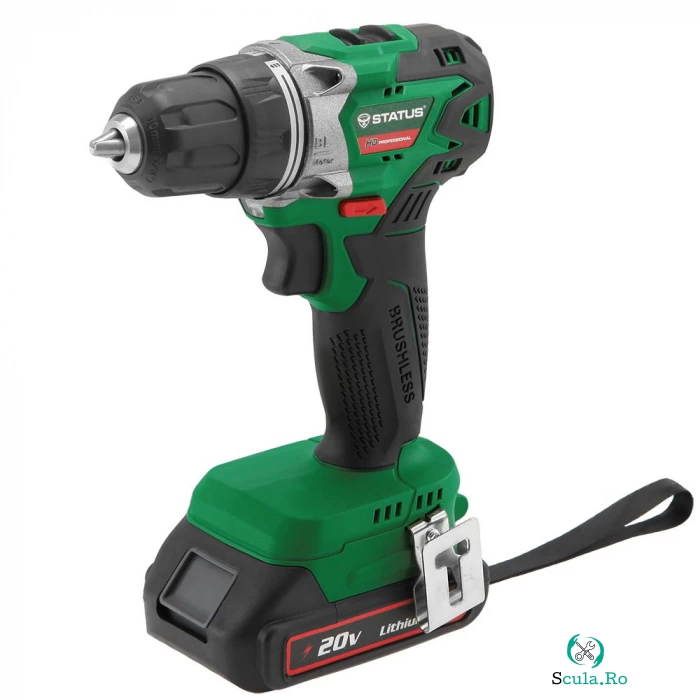 Autofiletanta cu acumulator Status CTW20-2Li, 20V, 2Ah, 2 viteze, 2 acumulatori, Italia