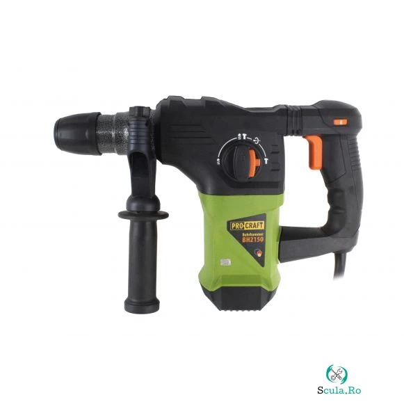 Ciocan Rotopercutor Procraft BH 2150, 4.5J, 2150W, 0-850RPM, 4200BPM, Mandrina SDS+ la 505.00 lei ron